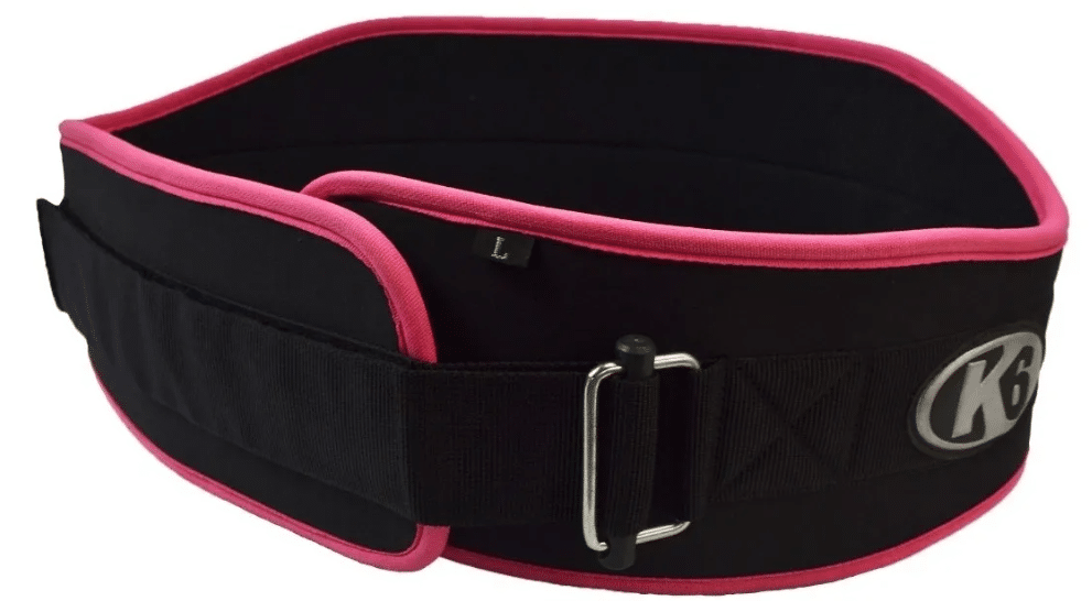 Cinturón para Levantar Pesas K6 Supremacy Rosado - Imagen 2