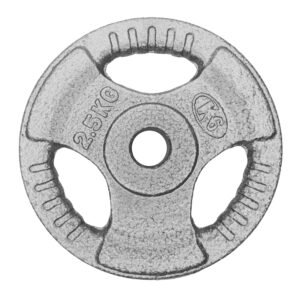 Disco de pesas k6 estándar hierro 2.5 kg