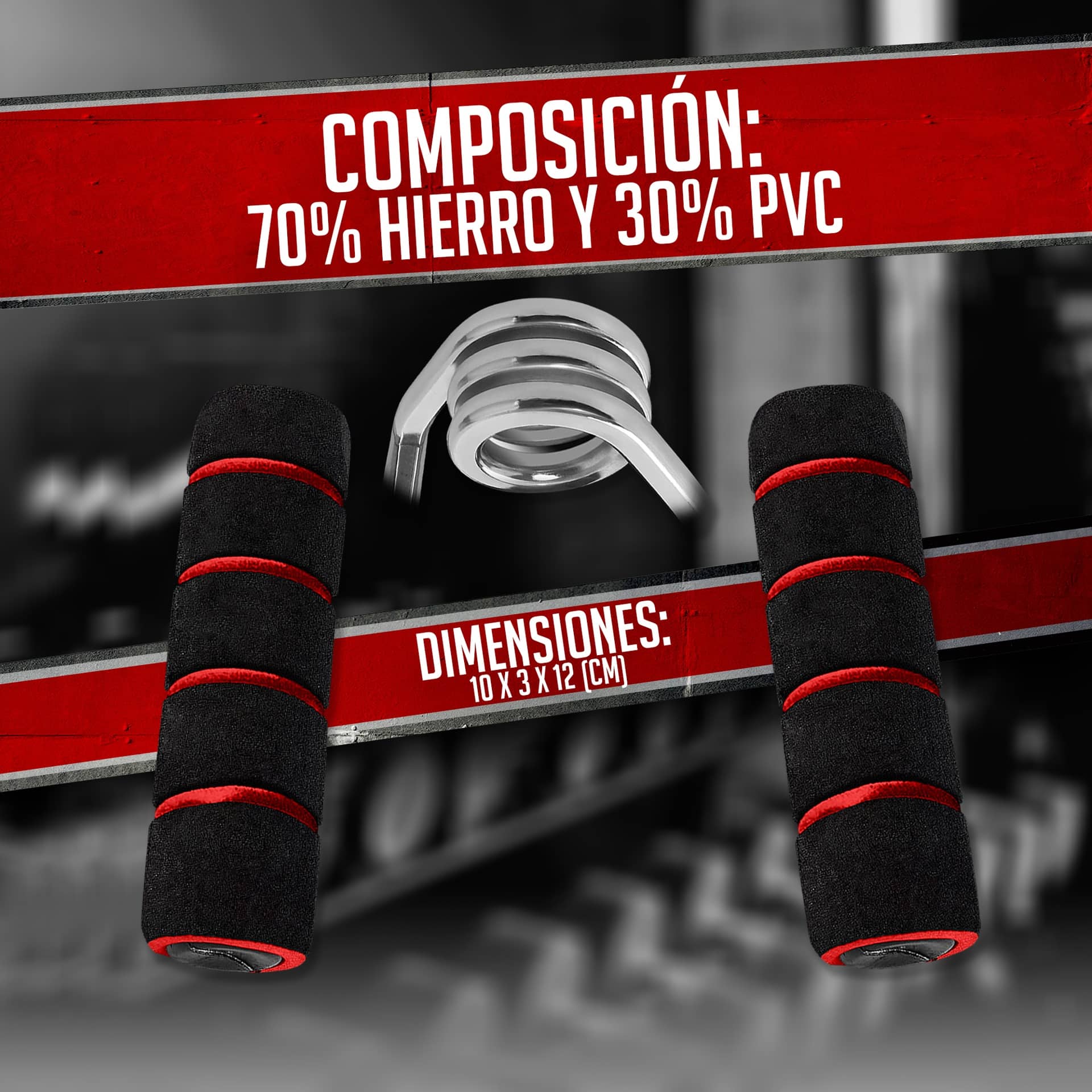 Ejercitador de Antebrazo K6 Handgrip - Imagen 4