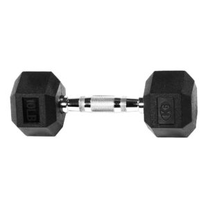 Mancuerna Pesa Gym Hex Encauchetada 10 lb K6