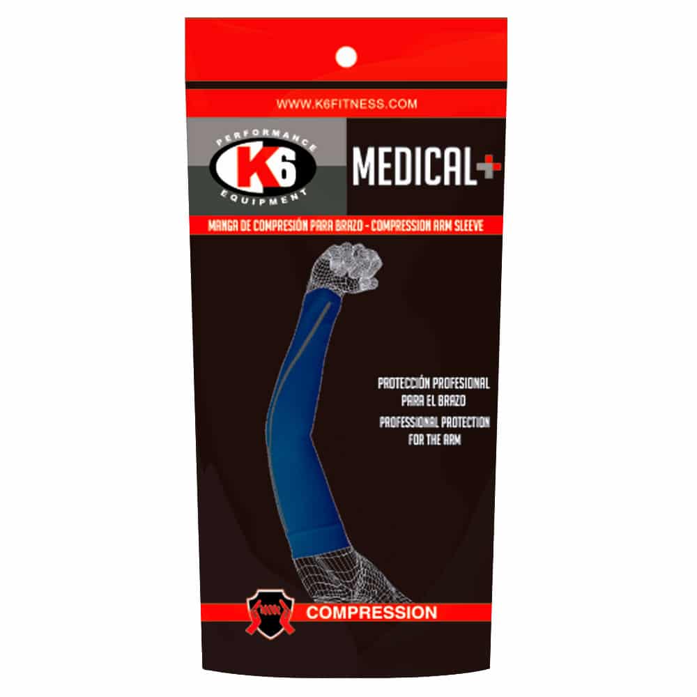 Mangas de Compresión K6 Azul - Imagen 3