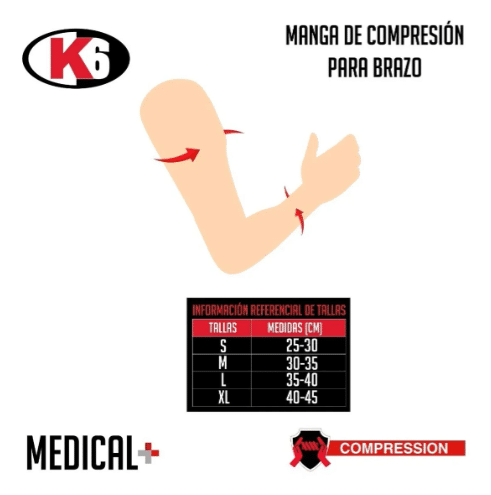 Mangas de Compresión K6 - Imagen 7