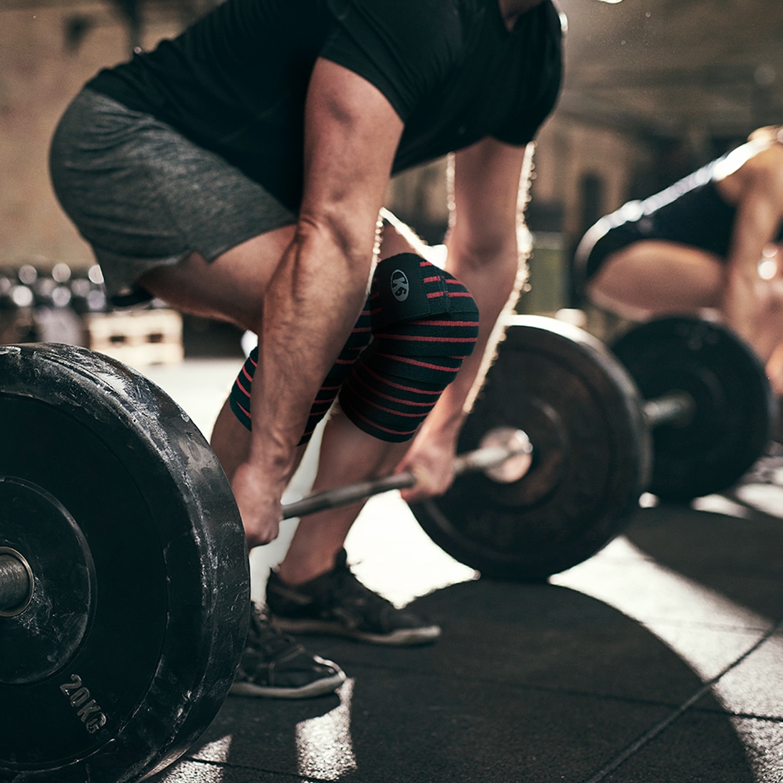 Protectores de Rodilla deportivos k6 Levantamiento de Pesas - Imagen 5