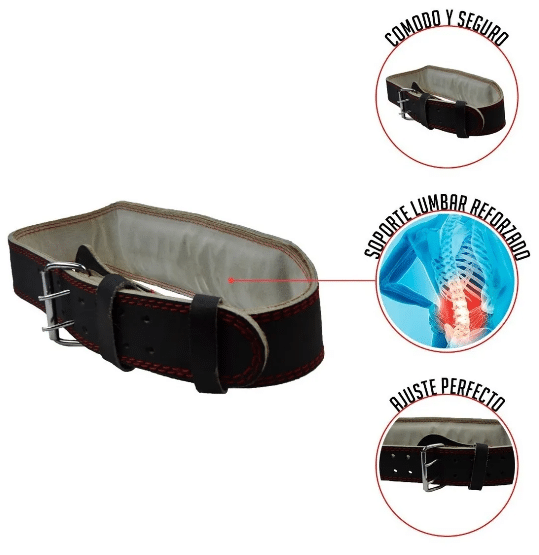 Cinturón para Levantamiento de Pesas K6 Bull+ - Imagen 3