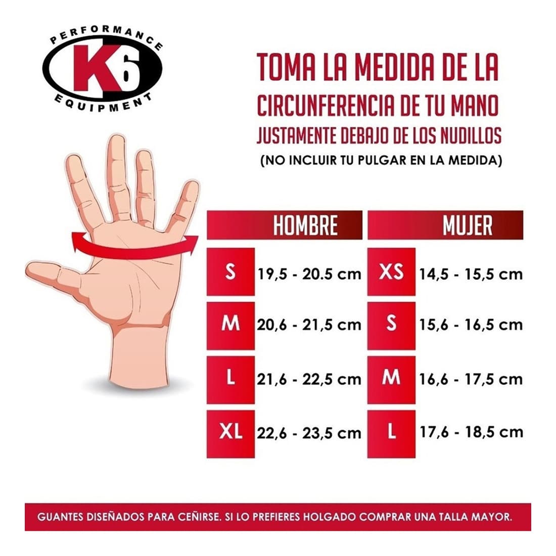 Guante Training K6 Pulse - Imagen 2