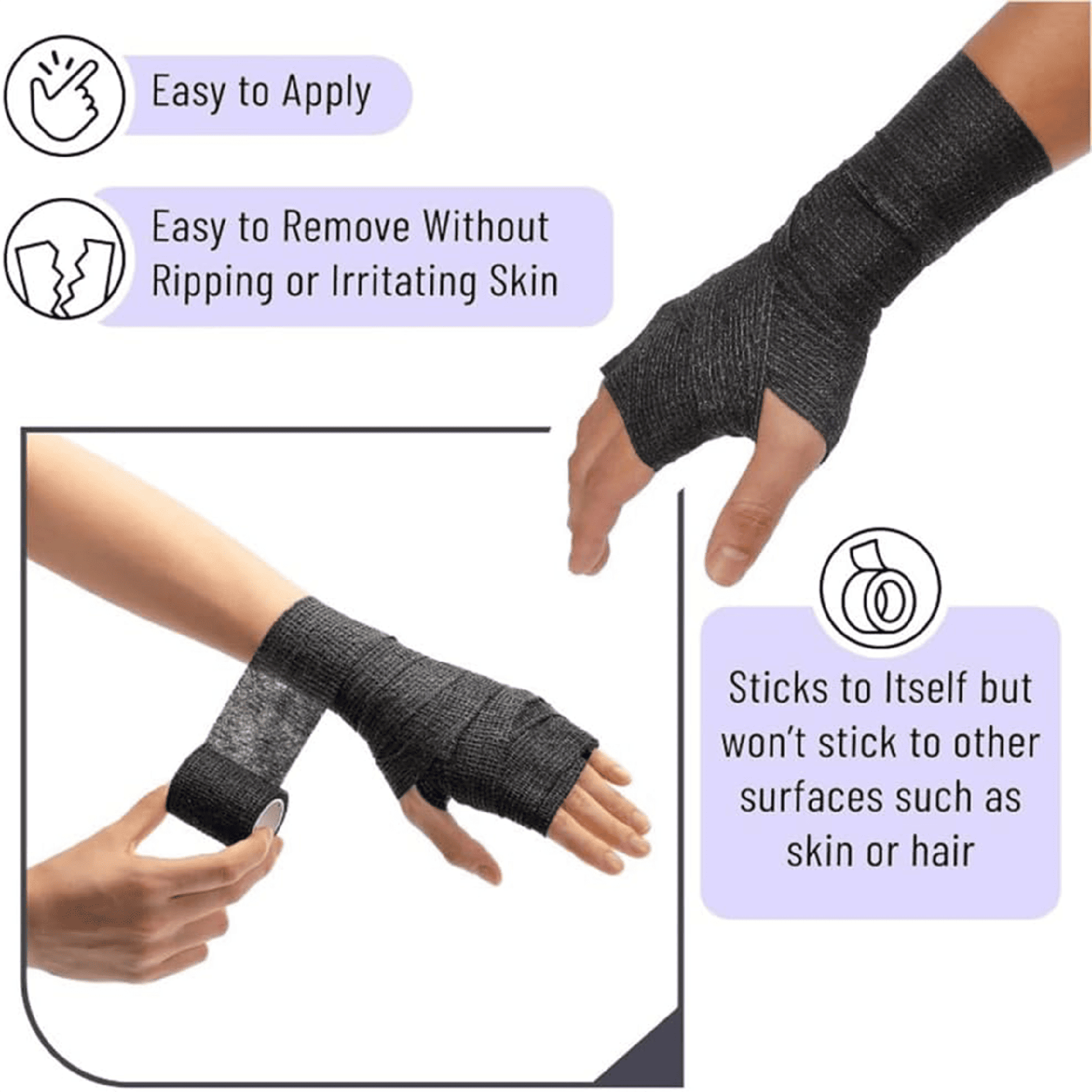 Vendaje Deportivo Autoadhesivo K6 - Imagen 3