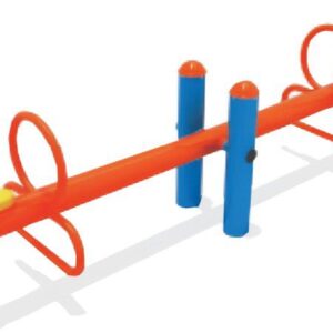 Parques Balancín Sencillo Tricolor 2P Evolution