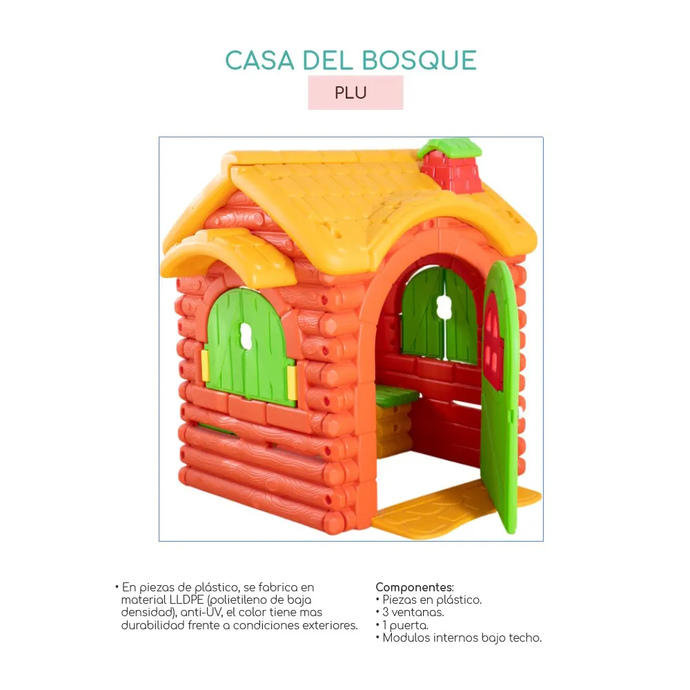 Parque Infantil Evolution Casa Del Bosque - Imagen 2
