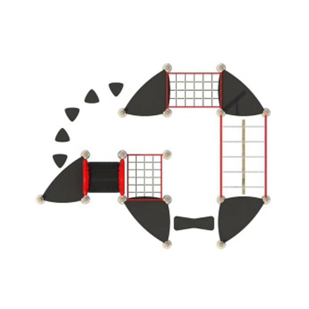 Parque Infantil Circuito Red Escalada Evolution - Imagen 3