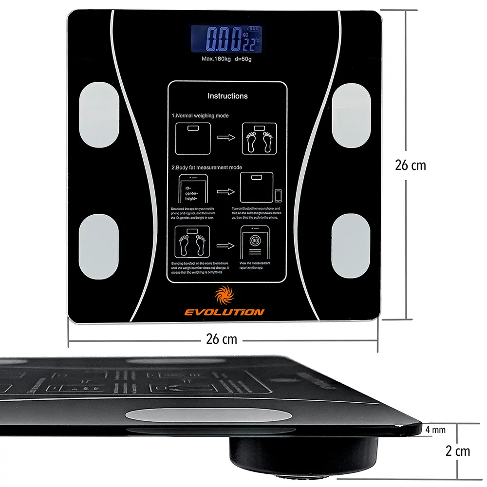 Báscula digital Evolution Fitness - Imagen 3