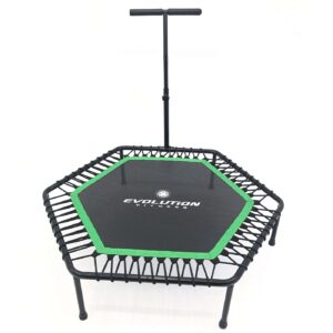 Trampolín Hexagonal con Agarre Evolution